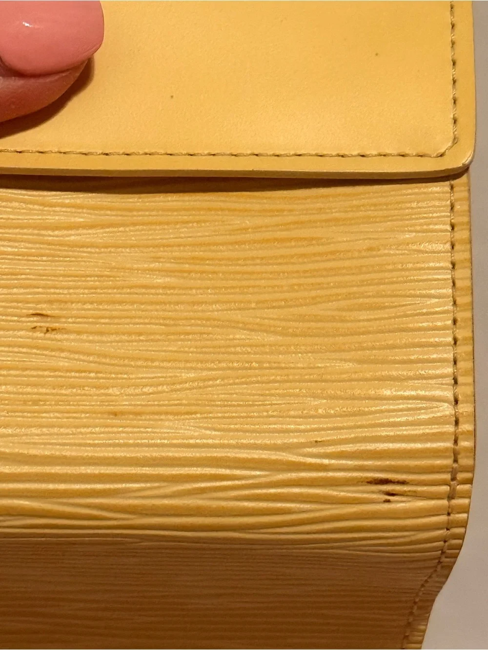 Vintage Louis Vuitton Portefeuille Elastique Wallet MI0060